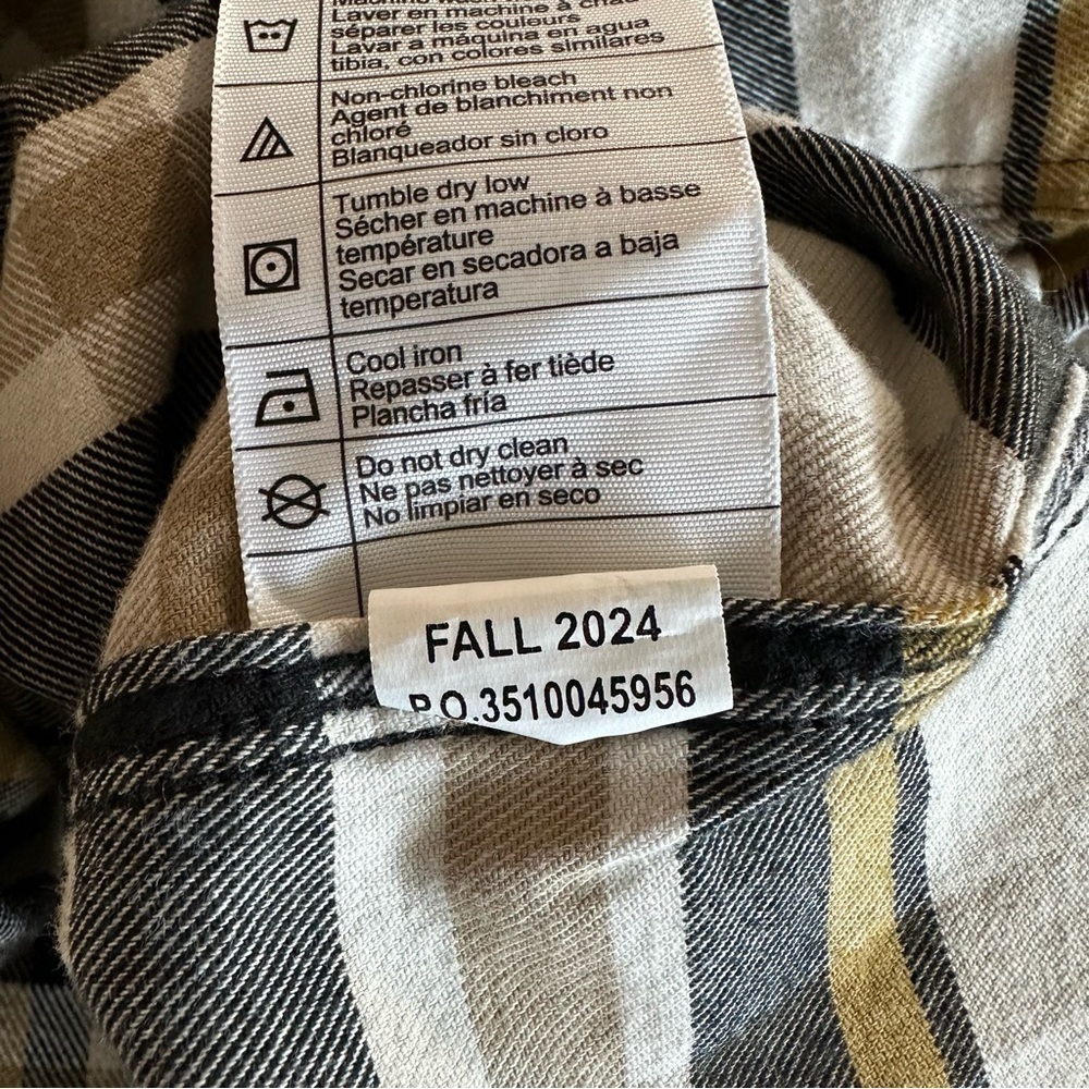 Carhartt relax fit men’s long sleeve button down shirt - Picture 8 of 8